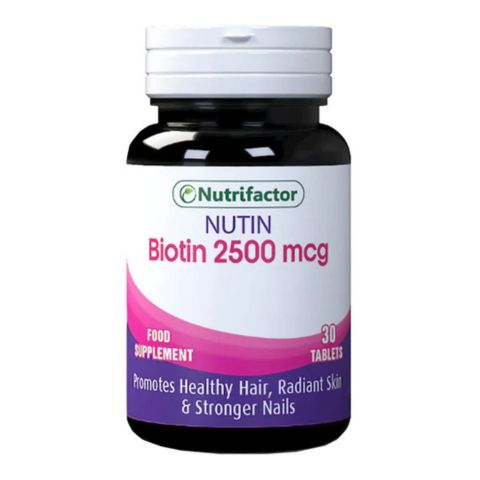Nutrifactor Nutin (Biotin 2500 mcg), 30 Tablets 