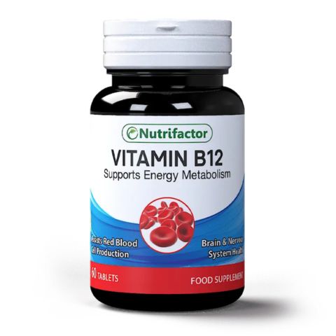 Nutrifactor Vitamin B-12 - 60 Tablets
