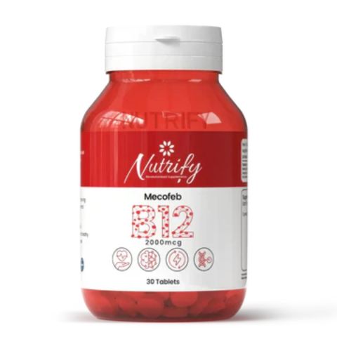 Nutrify Mecofeb – Healthy Nerve Function & Brain Clarity,30 Tablets