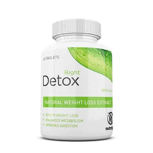 Nutright Right Detox, 60 Tablets - Passion Pulse