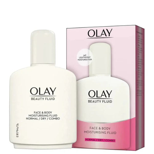 Olay Beauty Fluid Face & Body Moisturizing Fluid, 100ml