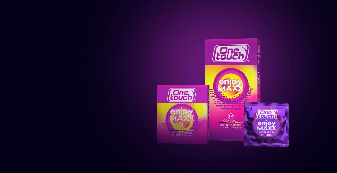 One Touch Enjoy Max Condom - 12 Pcs - Passion Pulse