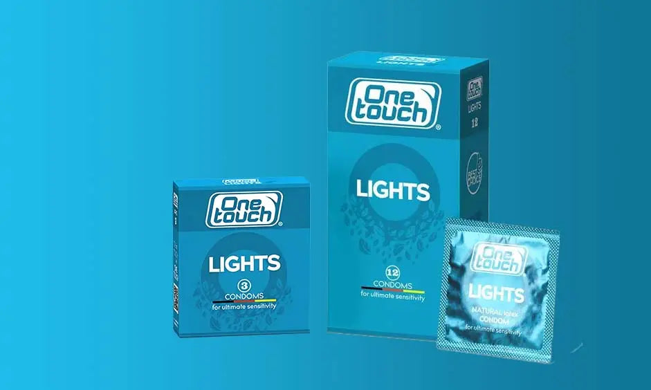 One Touch Lights Condom - 3 Pcs - Passion Pulse