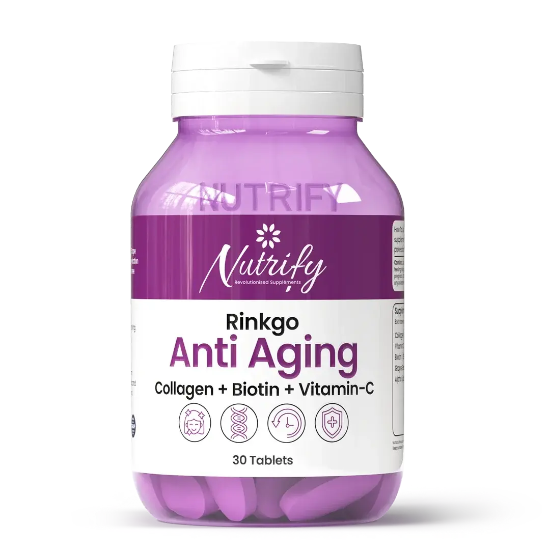 RINKGO – Anti-Aging Formula,30 Tablets Nutrify