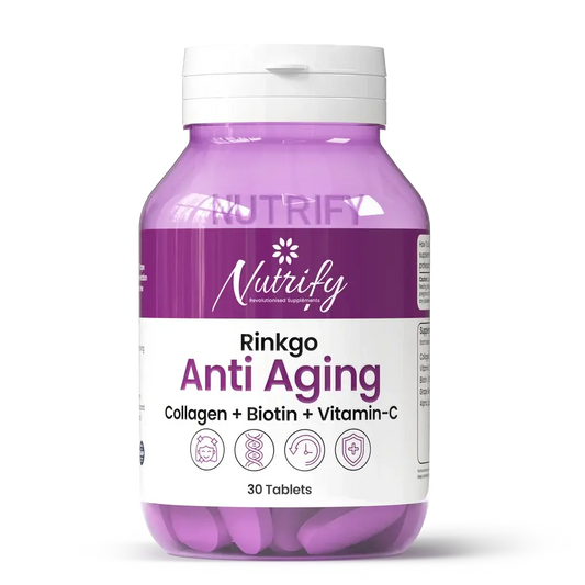 RINKGO – Anti-Aging Formula,30 Tablets Nutrify