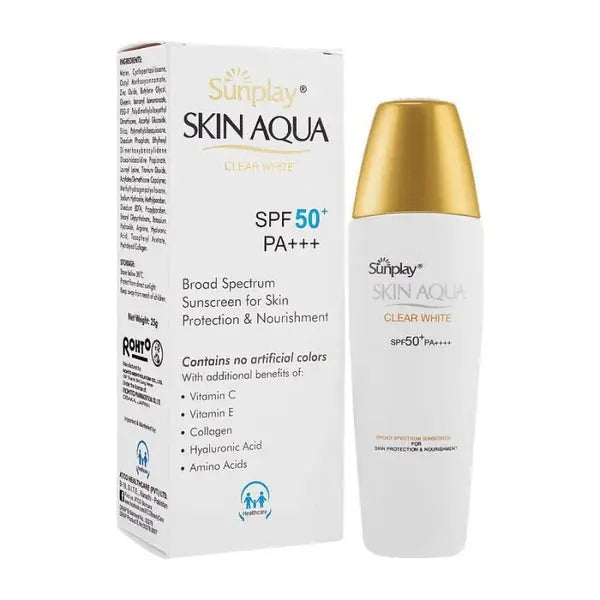 Rohto Skin, Aqua Sun Screen Cream SPF 50+, 25g - ATCO Skin Aqua