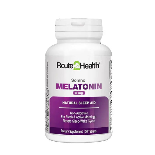Somno Melatonin 5mg, 30 Tablets - Route2Health Route2Health