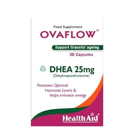 HealthAid Ovaflow DHEA 25mg,30 Capsules