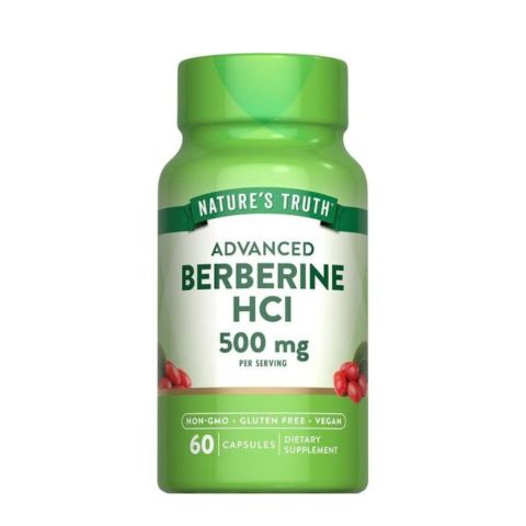 Nature's Truth Berberine 500mg, 60 Capsules