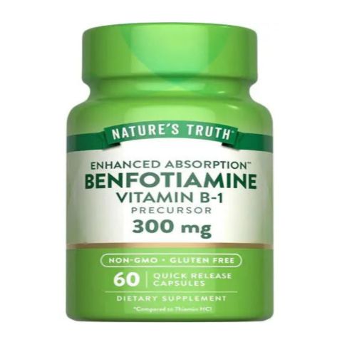 Nature's truth BENFOTIAMINE VITAMIN B-1 300 MG | ENHANCED ABSORPTION