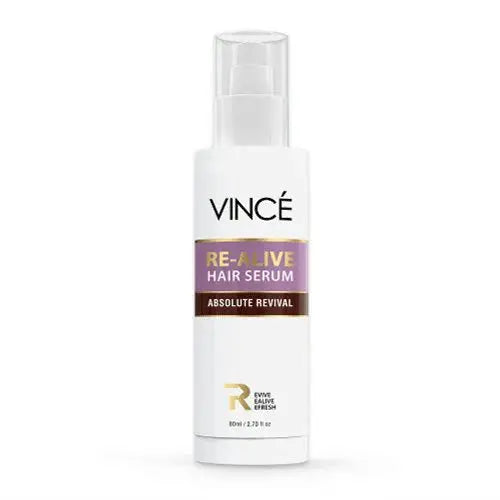 Vince Re-Alive Hair Serum – Advanced Repair & Shine Formula for Dry, Damaged Hair 80 Ml Vince