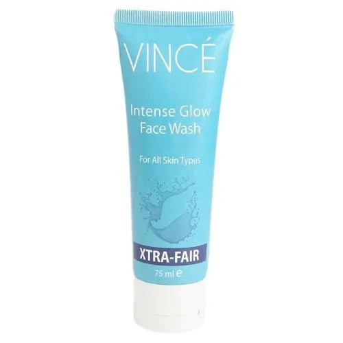 Vince Xtra Fair Intense Glow Face Wash – Brightening & Radiance Boosting Cleanser for Even Skin Tone 75 Ml Vince
