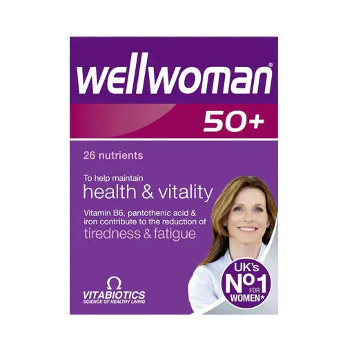 Vitabiotics Wellwoman 50+,30 Tablets Vitabiotics