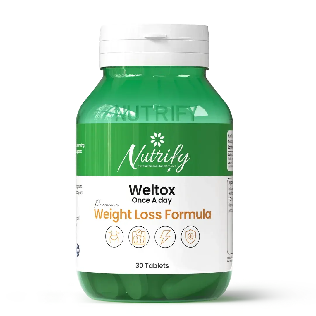 Weltox – Weight Management Supplement,30 Tablets Nutrify
