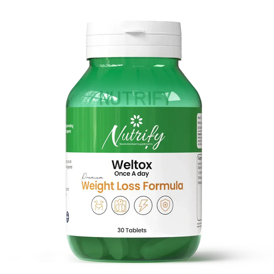 Weltox – Weight Management Supplement,30 Tablets Nutrify