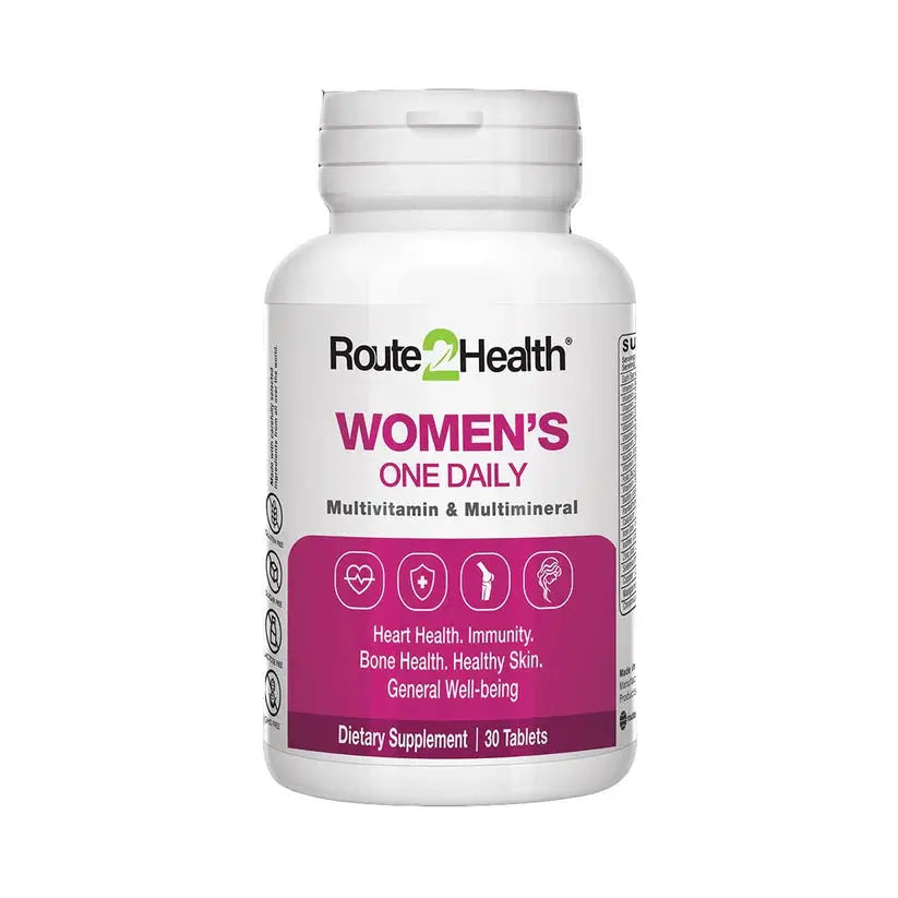 Women's One Daily Multivitamin, 30 Tablets- Route2Health Route2Health