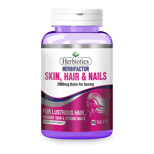 Herbiotics Herbifactor Hair, Skin & Nails, 60 Tablets