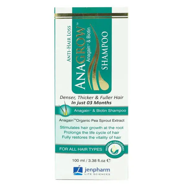 Anagrow Anti-Hair Loss Shampoo, 100ml - Jenpharm Jenpharm