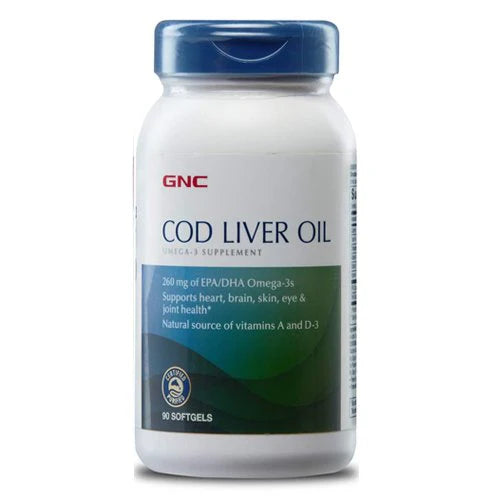 GNC Cod Liver Oil, 90 Softgels - Passion Pulse