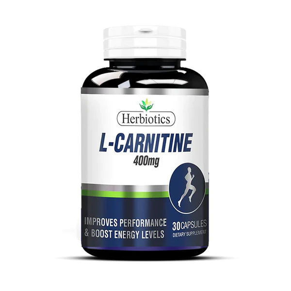 Herbiotics L-Carnitine 400mg,30 Capsules - Passion Pulse