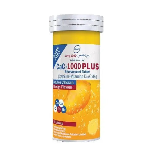 CaC-1000 Plus (Mango), 10 Tablets CaC 1000