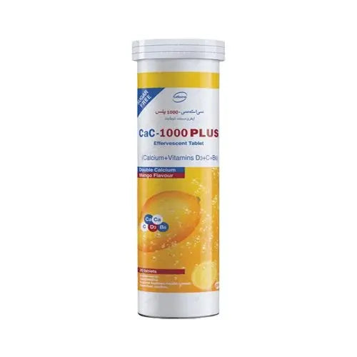 CaC-1000 Plus (Mango), 20 Tablets CaC 1000