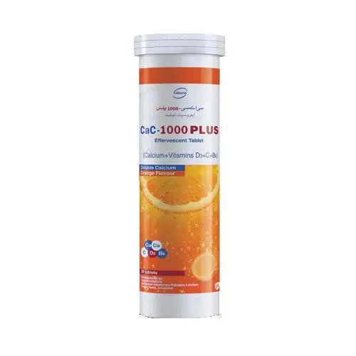 CaC-1000 Plus (Orange), 20 Tablets CaC 1000