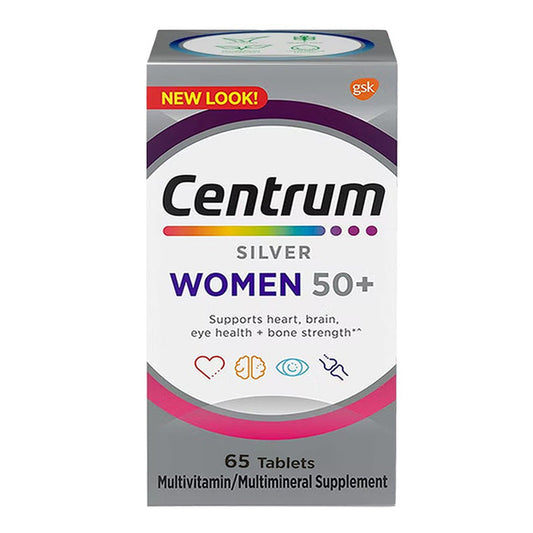 Centrum Silver Women 50+, 65 Tablets - Passion Pulse