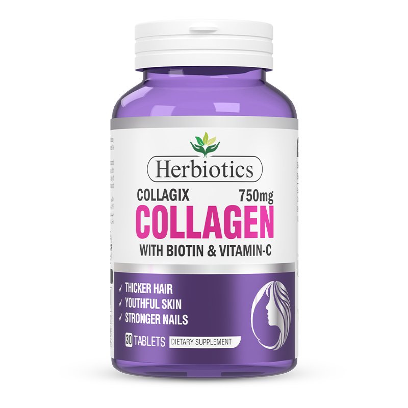 Herbiotics Collagix 750mg,30 Tablets