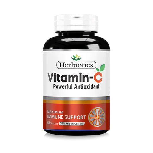 Herbiotics Vitamin C,60 Tablets