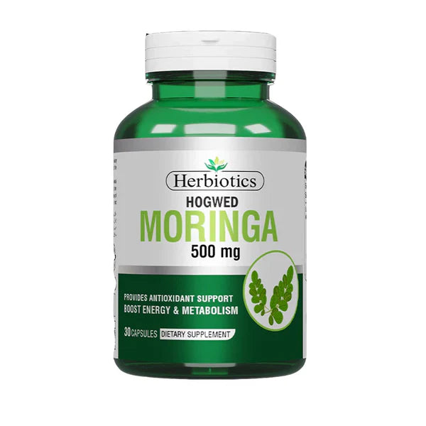 Herbiotics Moringa 500mg,30 Capsules