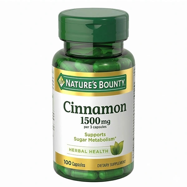 CINNAMON | 1500 MG PER 3 CAPSULES, 100 CAPSULES
