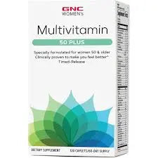GNC Women's Multivitamin 50 Plus, 120 Caplets GNC