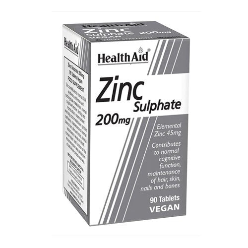 HealthAid Zinc Sulphate,90 Tablets