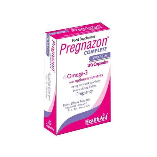 HealthAid Pregnazon Complete Omega-3, 30Capsules