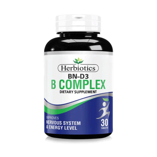 Herbiotics BN-D3 (B Complex),30 Tablets