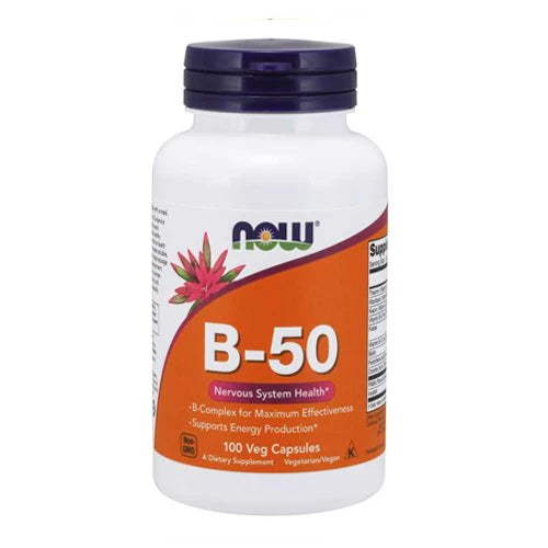 NOW B-50, 100 Veg Capsules