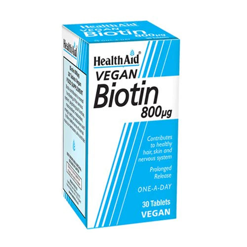 HealthAid Biotin,30 Tablets - Passion Pulse