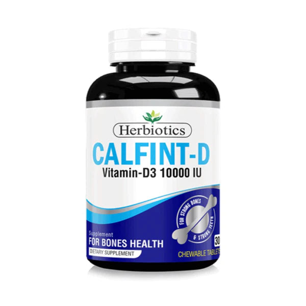 Herbiotics Calfint-D (D3 10000IU),30 Tablets - Passion Pulse