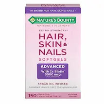 Nature's Bounty Hair, Skin & Nails Extra Strength , 150 Softgels