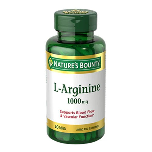 Nature's Bounty L-Arginine 1000mg , 50 Tablets - Passion Pulse