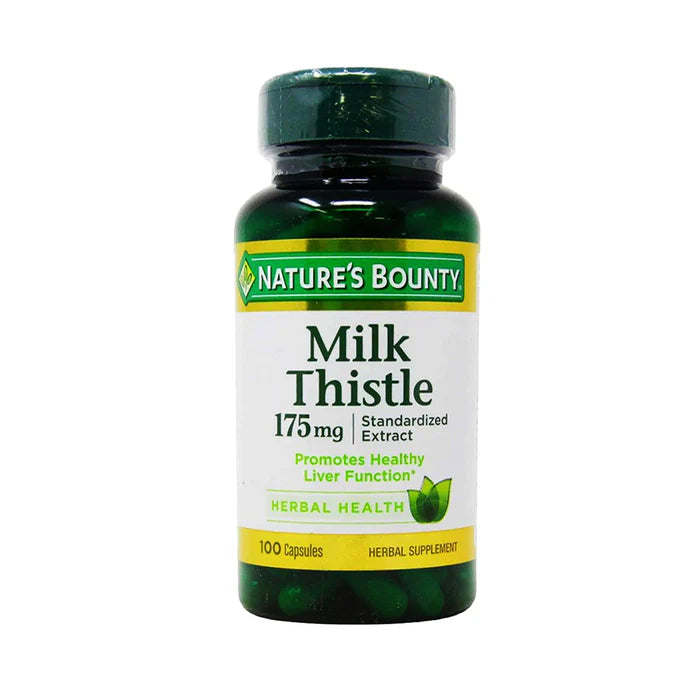 Nature's Bounty Milk Thistle 175mg, 100 Capsules