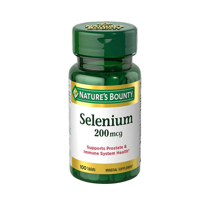 Nature's Bounty Selenium 200 mcg,100 Tablets