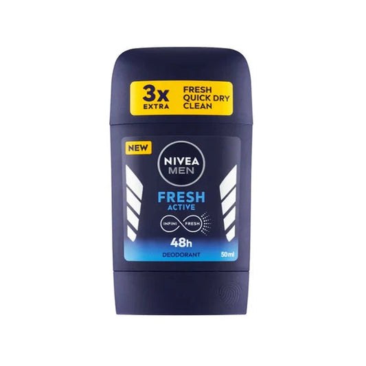 Nivea Men Fresh Active Deodorant Stick, 50ml Nivea