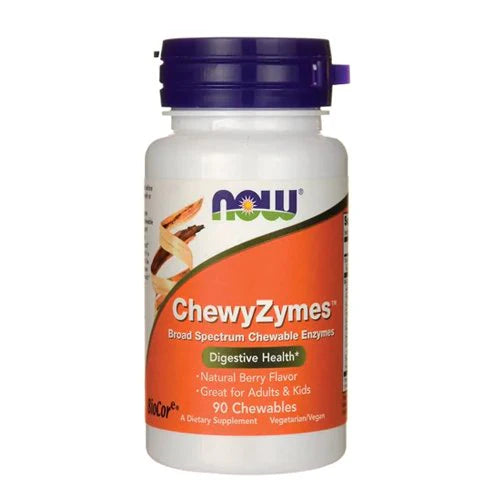 NOW ChewyZymes, 90 Chewables