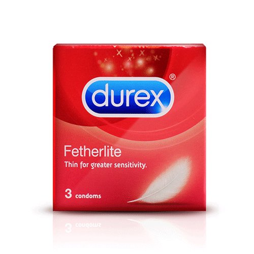 Durex Fetherlite Condoms - 3 Pcs