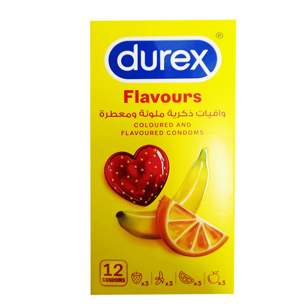 Durex Flavours Condoms - 12 Pcs