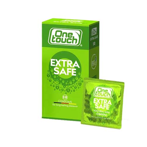 One Touch Extra Safe Condom - 12 Pcs - Passion Pulse