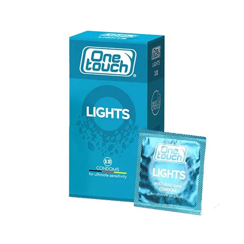 One Touch Lights Condom - 12 Pcs - Passion Pulse