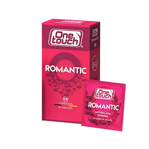 One Touch Romantic Condoms - 12 Pcs - Passion Pulse